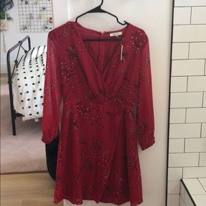 Madewell red dress